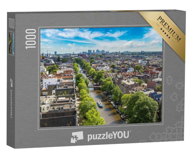 Puzzle 1000 Teile „Amsterdam von oben“
