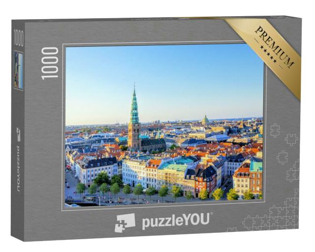 Puzzle 1000 Teile „Landschaft von Kopenhagen, Dänemark“