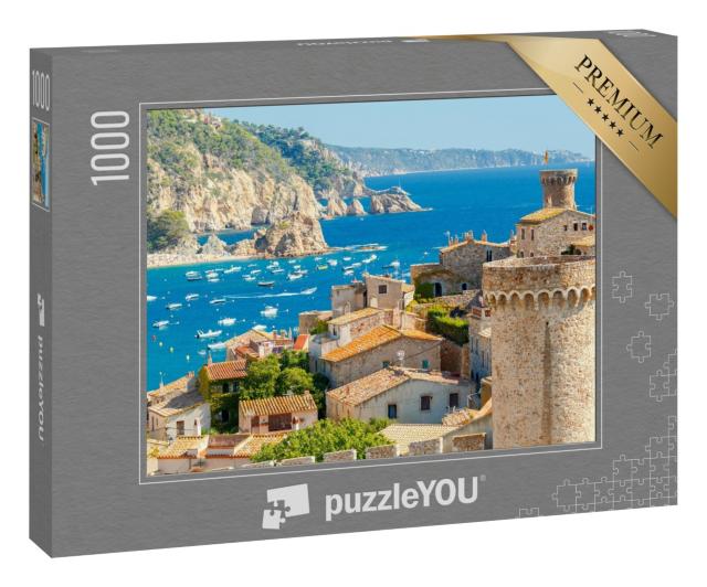 Puzzle 1000 Teile „Tossa de Mar, Costa Brava, Spanien“
