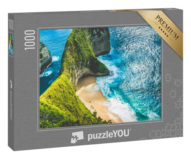 Puzzle 1000 Teile „Kelingking Beach auf der Insel Nusa Penida, Bali, Indonesien“