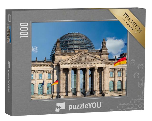 Puzzle 1000 Teile „Reichstagsgebäude, Sitz des Deutschen Bundestages in Berlin“