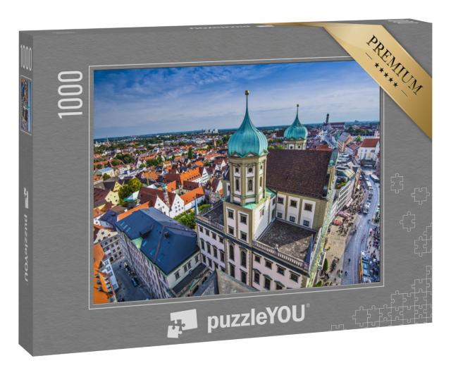 Puzzle 1000 Teile „Augsburg Deutschland altes Stadtbild“