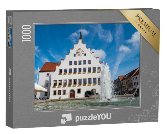Puzzle 1000 Teile „Rathaus der Stadt Neumarkt in der Oberpfalz“