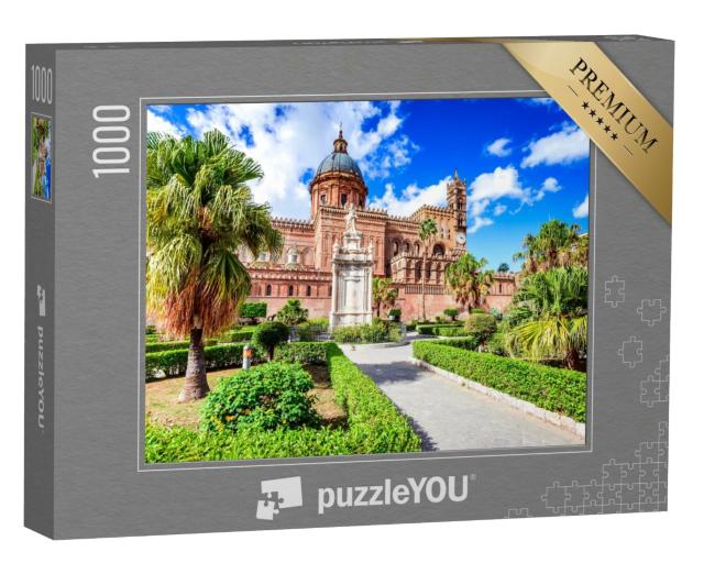Puzzle 1000 Teile „Die normannische Kathedrale Mariä Himmelfahrt“