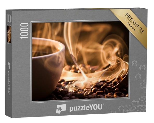 Puzzle 1000 Teile „Der Duft frisch gerösteter Kaffeebohnen“
