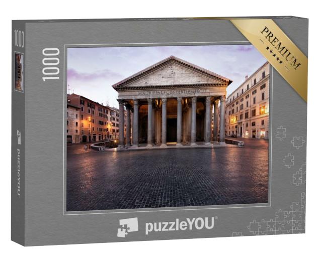 Puzzle 1000 Teile „Antikes Wahrzeichen von Rom ist das Pantheon“