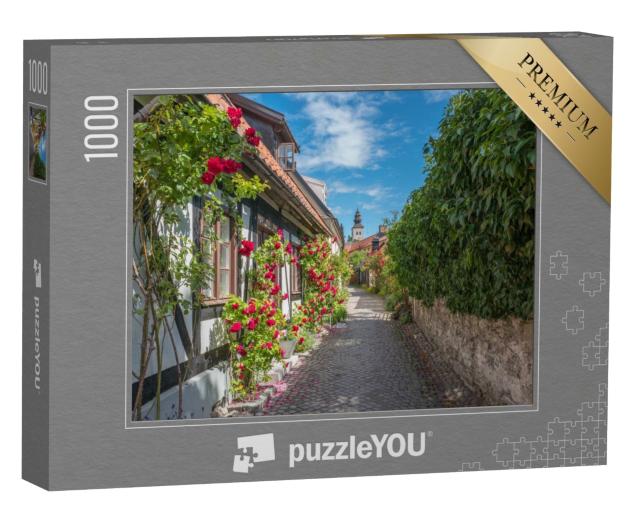 Puzzle 1000 Teile „Historische Hansestadt Visby in Schweden“