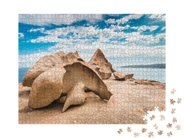 Puzzle 1000 Teile „Bemerkenswerte Felsformationen auf Kangaroo Island, Südaustralien“