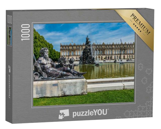 Puzzle 1000 Teile „Königliche Gebäude auf der Herreninsel, Chiemsee, Deutschland“