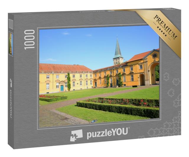 Puzzle 1000 Teile „Schloss Osnabrück, heute Universität, Niedersachsen, Deutschland“