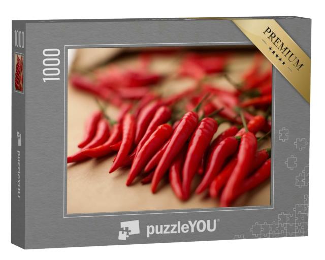 Puzzle 1000 Teile „Rote Chilischoten “