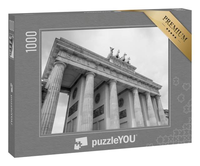 Puzzle 1000 Teile „Das Brandenburger Tor als berühmtes Wahrzeichen von Berlin “