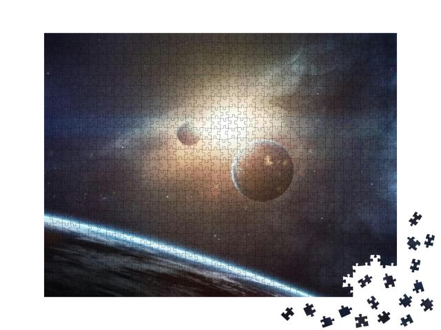 Puzzle 1000 Teile „Die Schönheit des Weltraums“