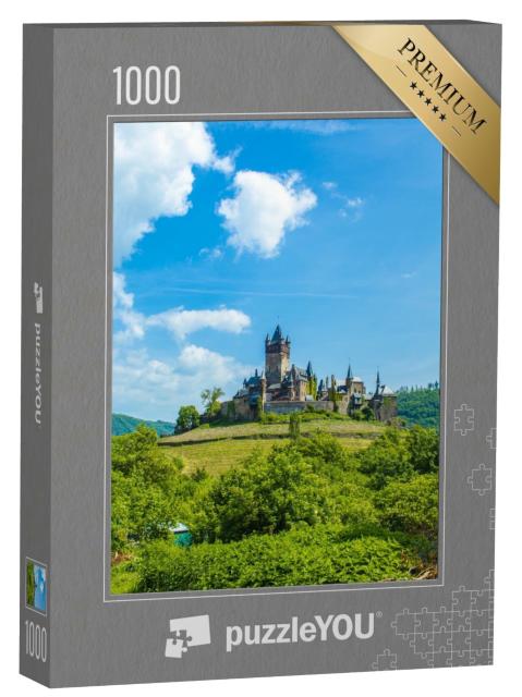 Puzzle 1000 Teile „Reichsburg Cochem an der Mosel, Rheinland-Pfalz, Deutschland“