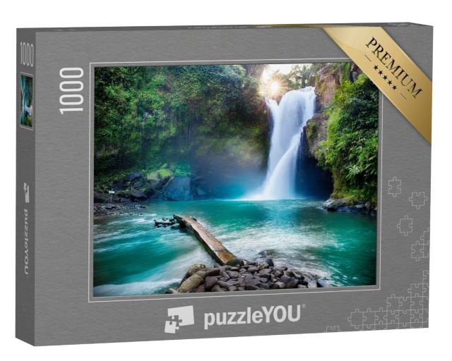 Puzzle 1000 Teile „Tegenungan Wasserfall auf Bali, Indonesien“