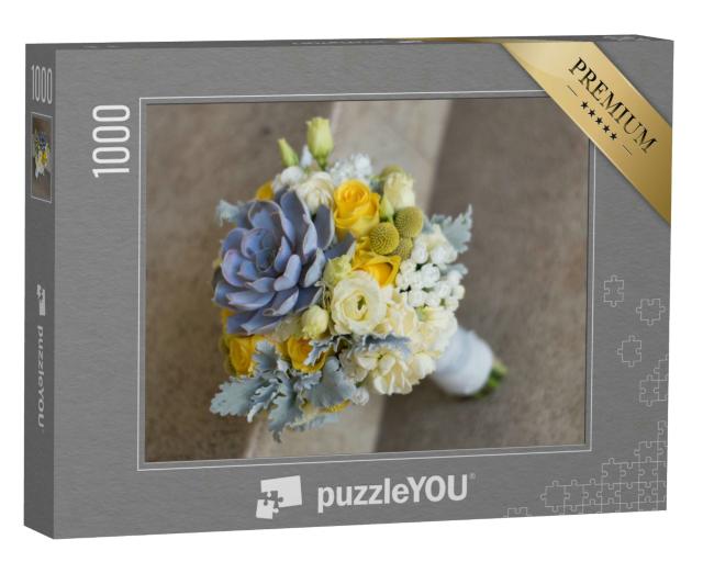 Puzzle 1000 Teile „Moderner Hochzeitsstrauß“