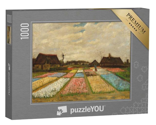 Puzzle 1000 Teile „Vincent van Gogh - Blumenbeete in Holland“