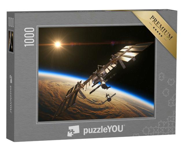 Puzzle 1000 Teile „Internationale Raumstation“