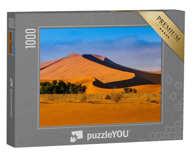 Puzzle 1000 Teile „Nachmittagssonne über einer Düne in der Wüste, Namibia“