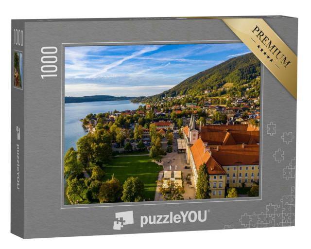Puzzle 1000 Teile „Malerischer Tegernsee in Bayern“