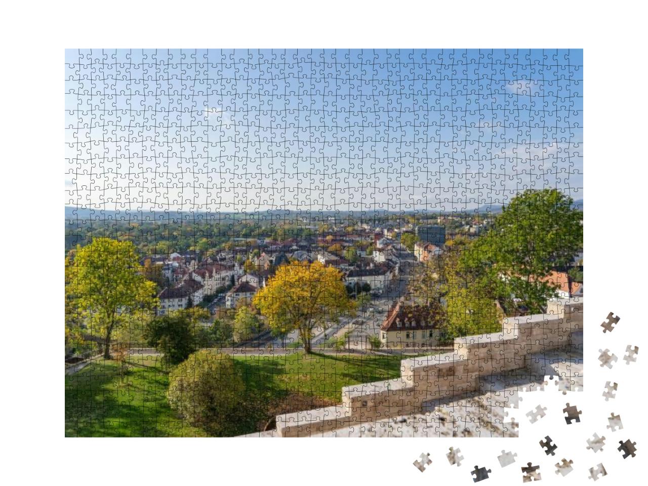 Puzzle 1000 Teile „Blick auf die Stadt Kassel, Deutschland“