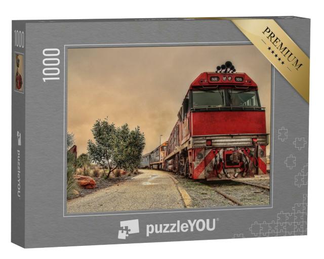 Puzzle 1000 Teile „Zug in Australien“