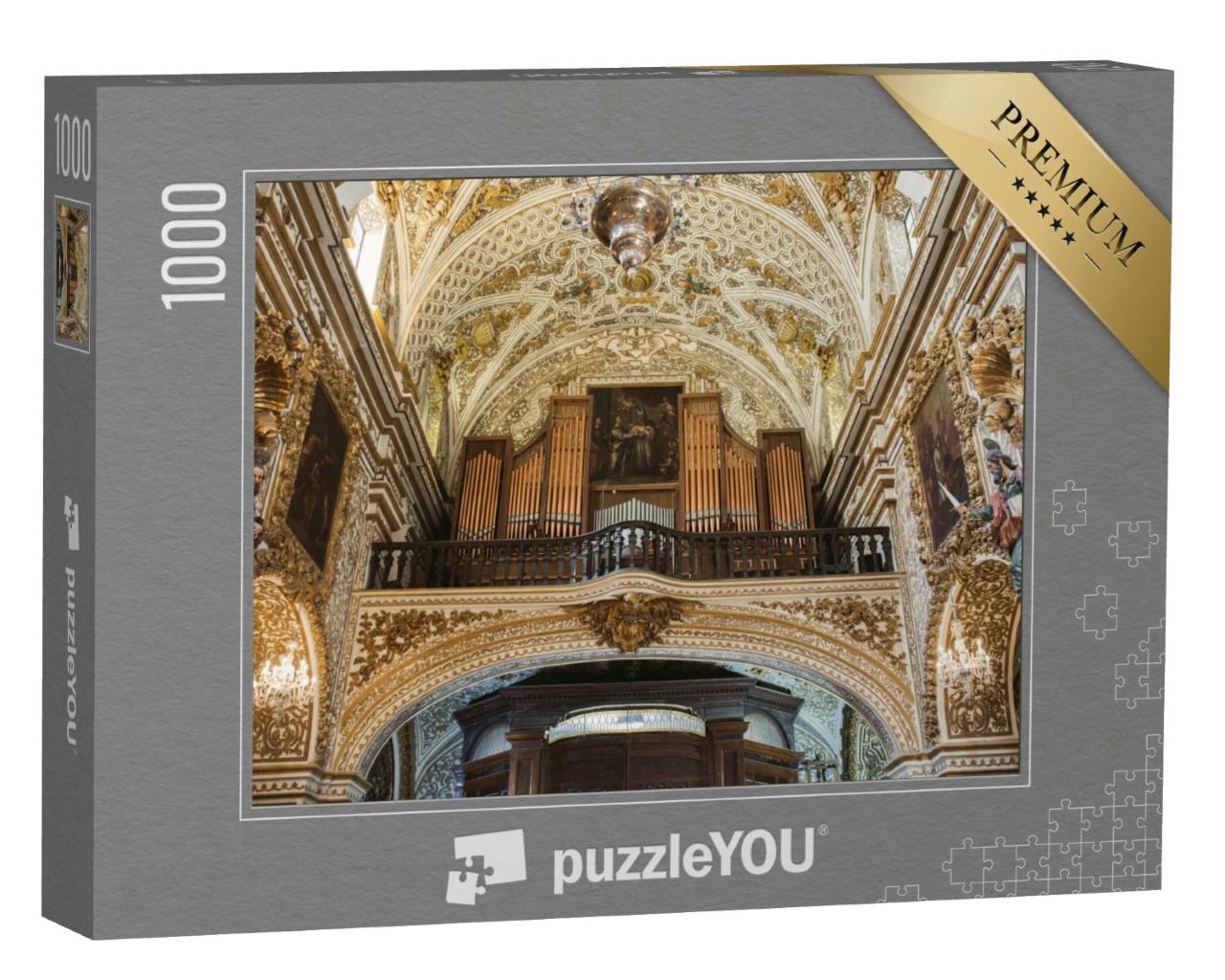 Puzzle 1000 Teile „Kirchenorgelmusik“