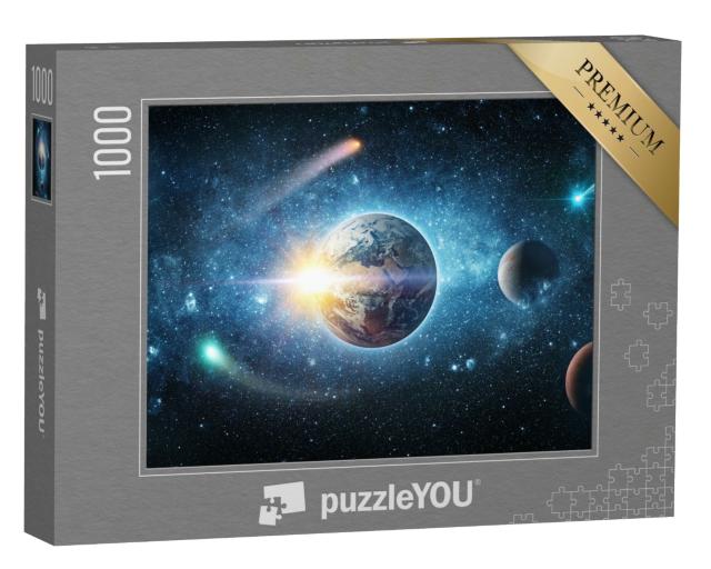 Puzzle 1000 Teile „Kosmisches Panorama des Universums “