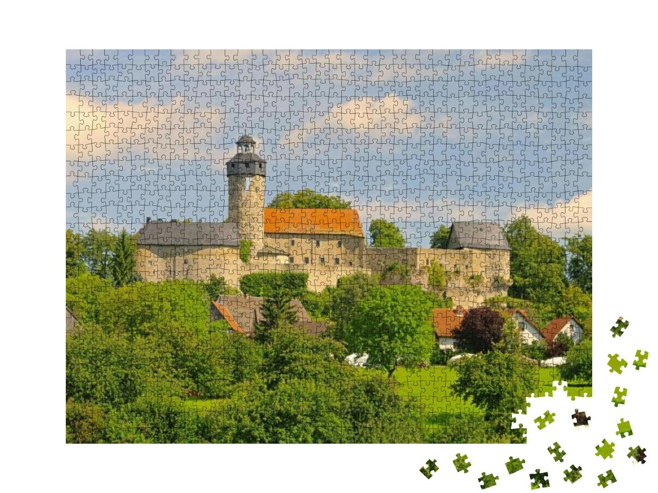 Puzzle 1000 Teile „Schloss Zwernitz“