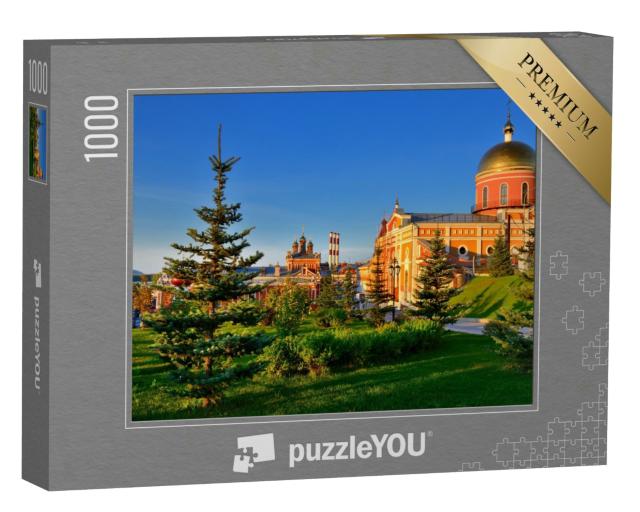 Puzzle 1000 Teile „Schöne, alte Gebäude der Stadt Samara, Russland“