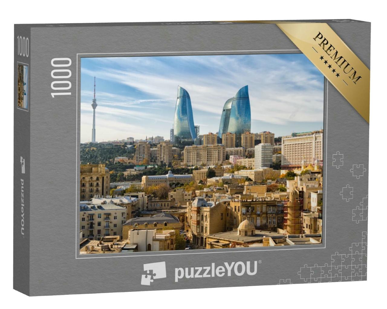 Puzzle 1000 Teile „Baku, die Hauptstadt von Aserbaidschan“