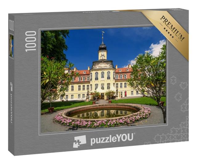 Puzzle 1000 Teile „Schloss Gohlis, ein historisches Gebäude, Leipzig, Deutschland“