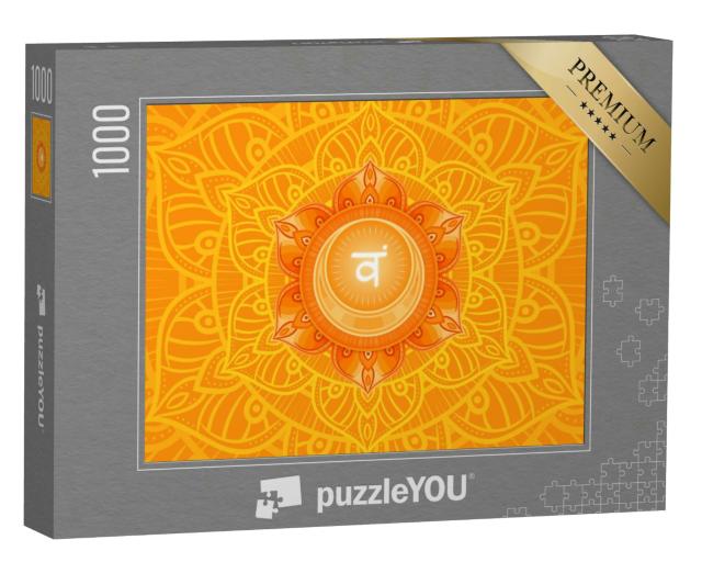 Puzzle 1000 Teile „Svadhishthana, Symbol des Sakralchakras“