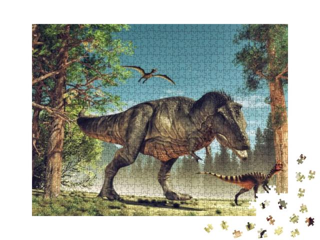 Puzzle 1000 Teile „Dinosaurier“