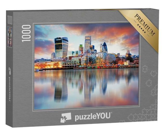 Puzzle 1000 Teile „Londoner Skyline“