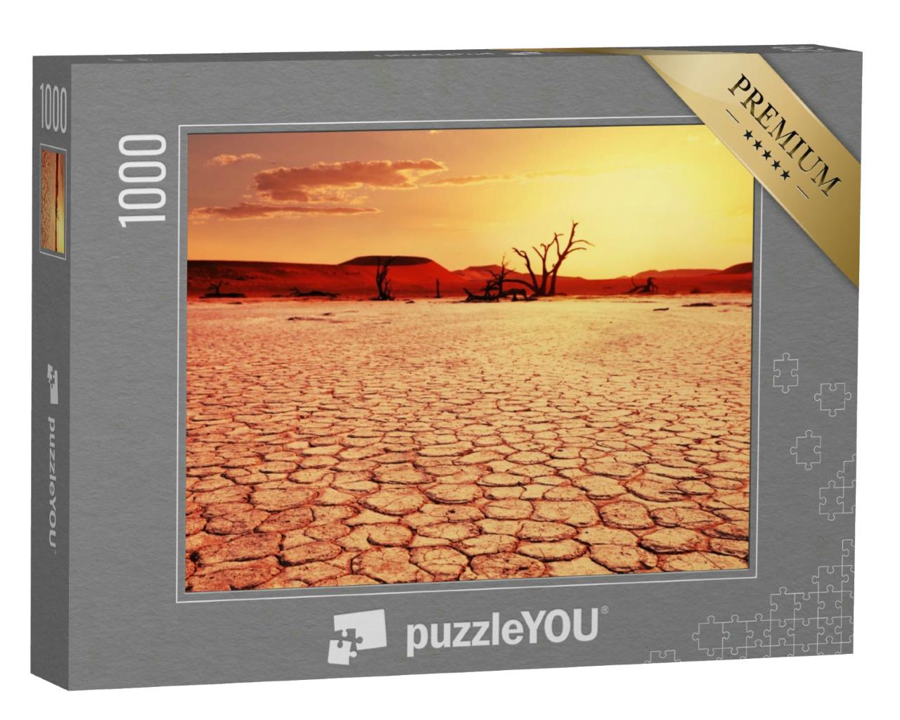 Puzzle 1000 Teile „Totes Tal in Namibia “