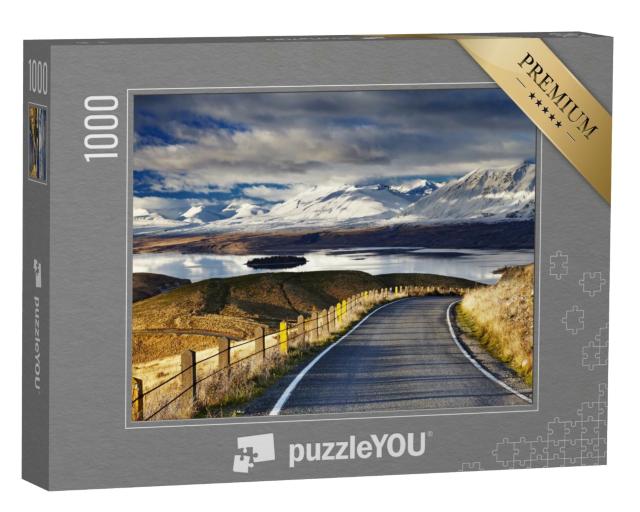 Puzzle 1000 Teile „Südliche Alpen und Lake Tekapo, Mackenzie Country, Neuseeland“