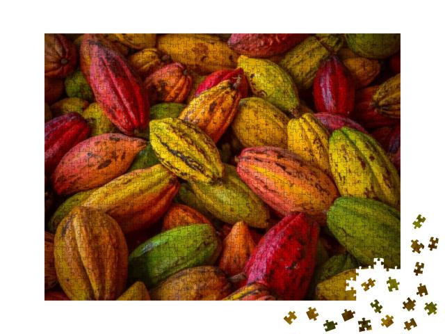 Puzzle 1000 Teile „Kakaoschoten“