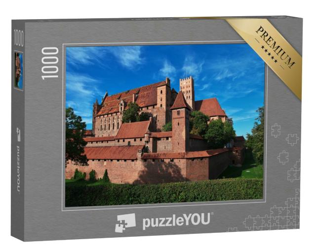 Puzzle 1000 Teile „Malbork ist eine Kreuzritterburg in Polen“