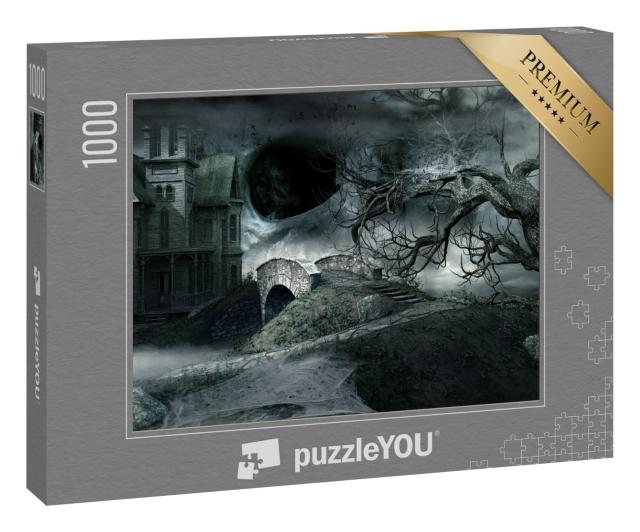 Puzzle 1000 Teile „Verlassenes Haus“