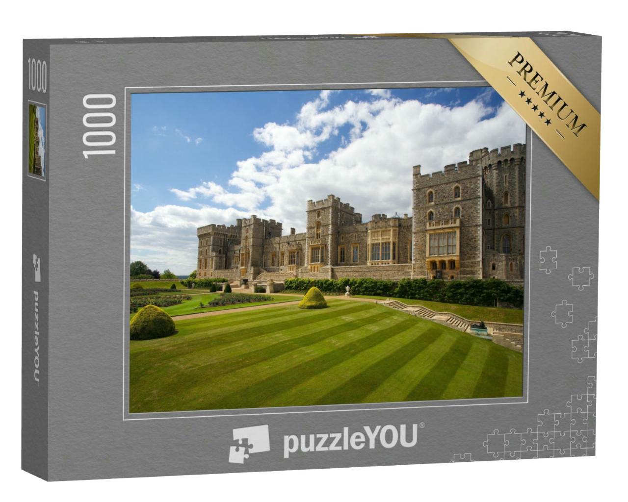 Puzzle 1000 Teile „Das Schloss Windsor bei London, Vereinigtes Königreich“
