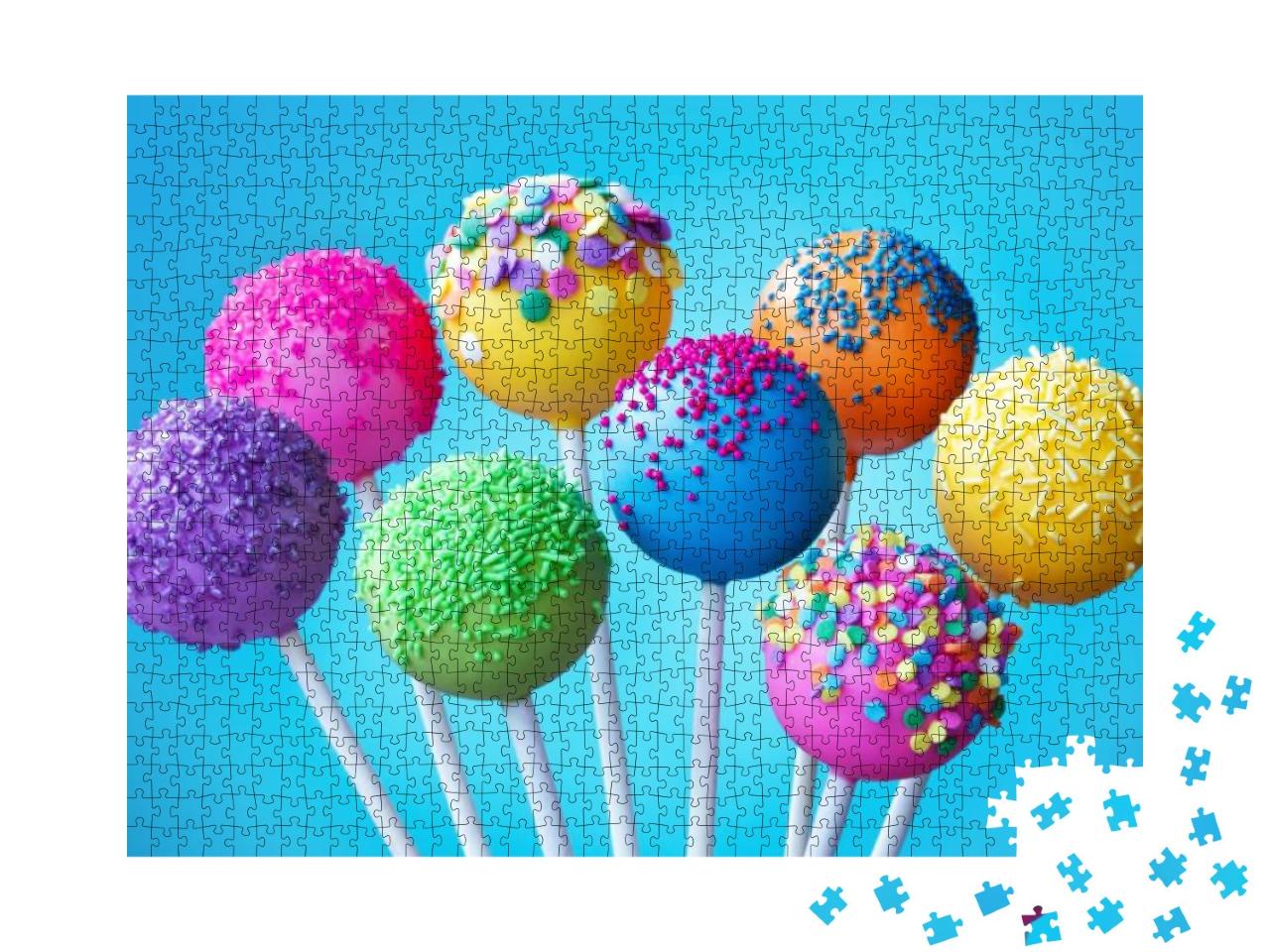 Puzzle 1000 Teile „Cake Pops“