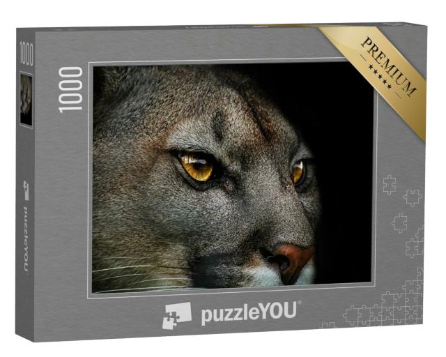 Puzzle 1000 Teile „Nahaufnahme eines Pumas“