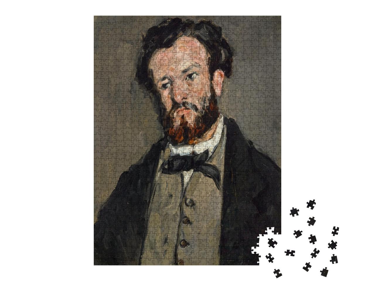 Puzzle 1000 Teile „Paul Cézanne - Porträt von Anthony Valabrègue“