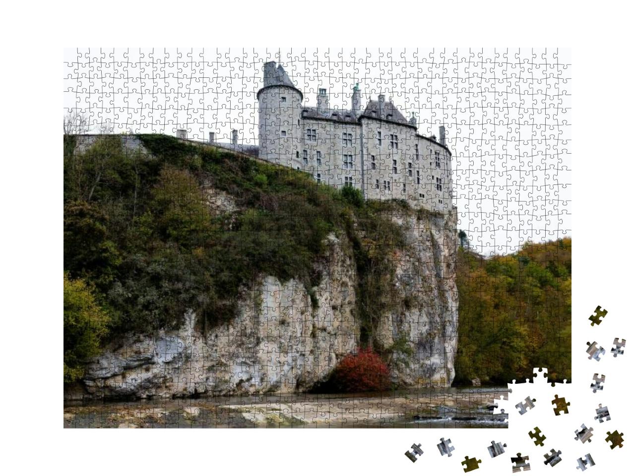 Puzzle 1000 Teile „Burg Walzin, Belgien“