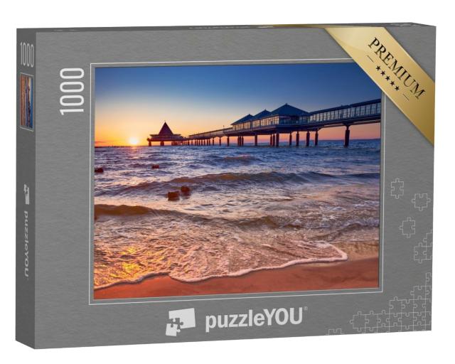 Puzzle 1000 Teile „Seebrücke von Heringsdorf auf der Insel Usedom“