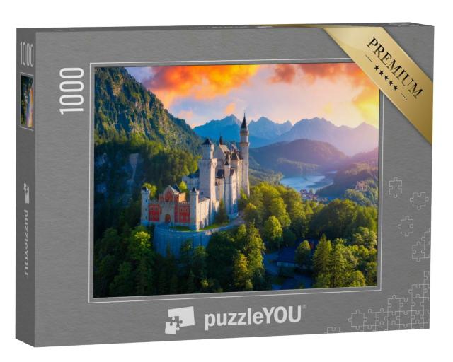 Puzzle 1000 Teile „Schloss Neuschwanstein“