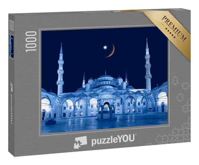 Puzzle 1000 Teile „Die Blaue Moschee in Istanbul“