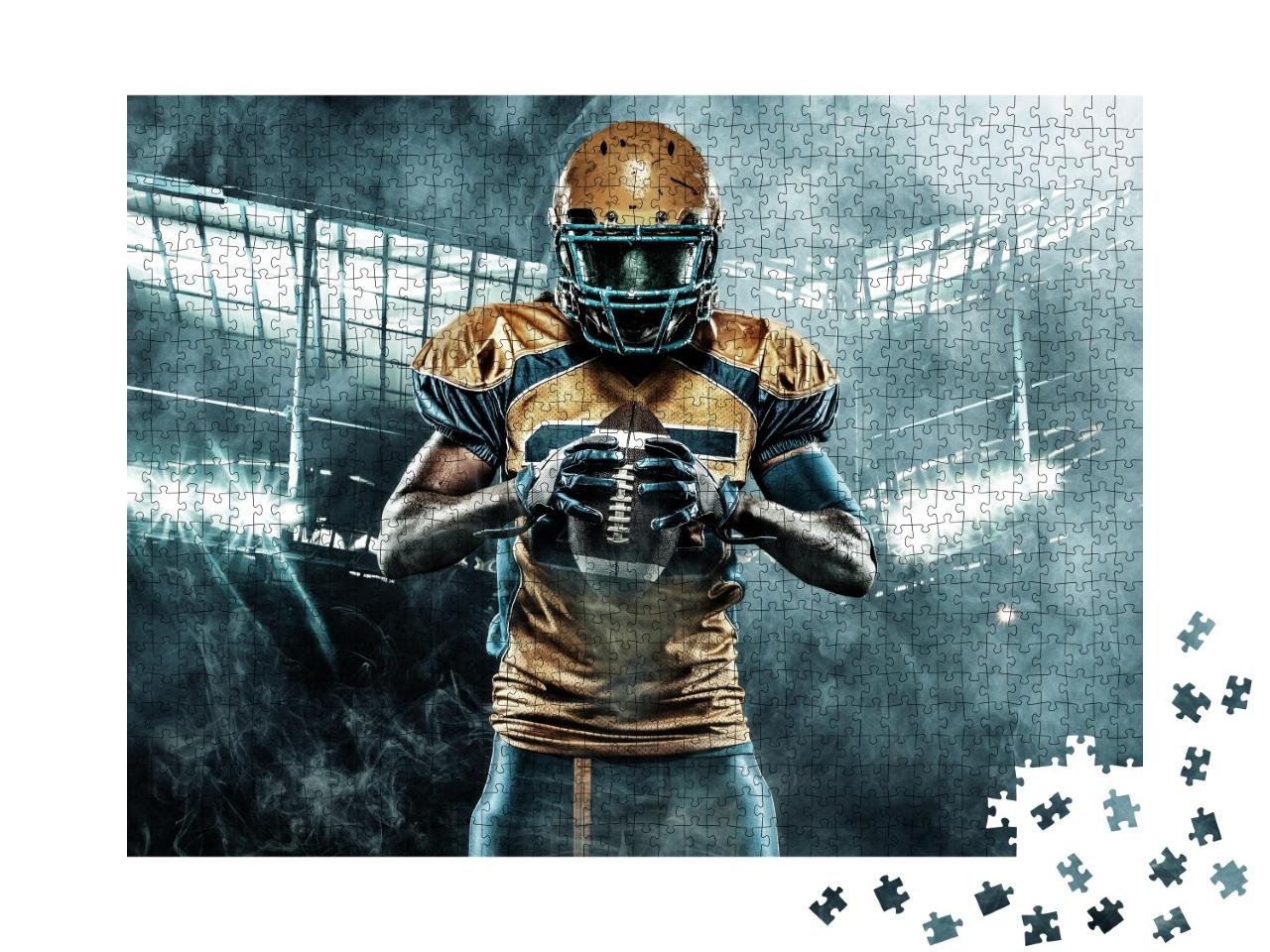 Puzzle 1000 Teile „American-Football-Spieler“
