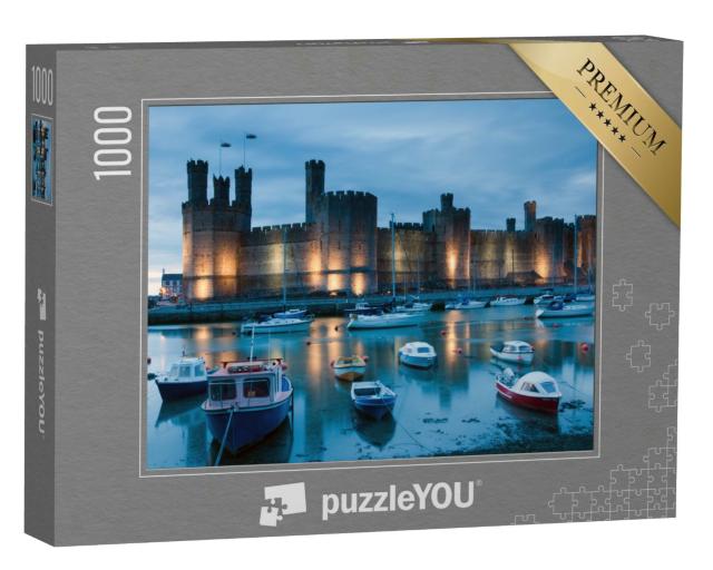Puzzle 1000 Teile „Burg Caernarfon, Nordwales“